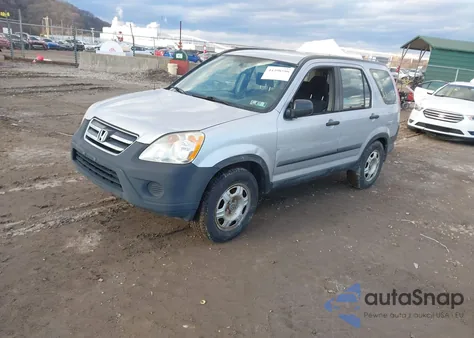 2005 Honda Cr-V Lx z USA, uszkodzony, nr VIN SHSRD68525U308027